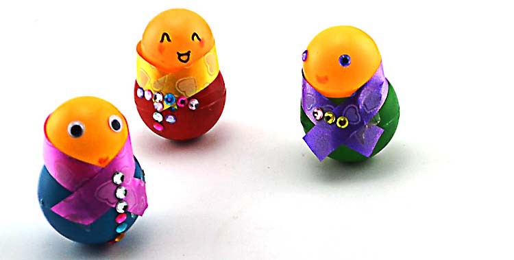 兒童科學(xué)小實(shí)驗(yàn) 自制不倒翁探索重心奧秘